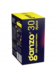 Ароматизированные презервативы Ganzo Juice - 30 шт. - Ganzo - купить с доставкой в Ярославле