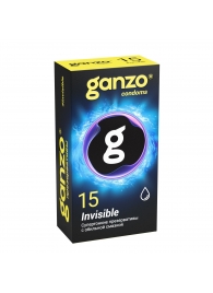 Супертонкие презервативы Ganzo Invisible - 15 шт. - Ganzo - купить с доставкой в Ярославле
