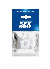 Стимулирующая насадка на пенис с несколькими видами рельефа - Sex Expert - в Ярославле купить с доставкой