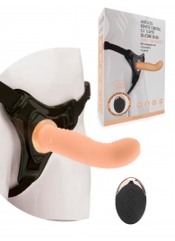 Женский вибрострапон со съемной насадкой и пультом ДУ - Erokay - купить с доставкой в Ярославле