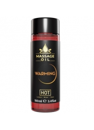 Массажное масло с согревающим эффектом Massage Oil Warming - 100 мл. - HOT - купить с доставкой в Ярославле