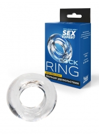 Прозрачное эрекционное кольцо-бублик - Sex Expert - в Ярославле купить с доставкой