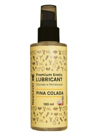 Ароматизированный лубрикант на водной основе NewLevel Pina Colada - 150 мл. - NewLevel - купить с доставкой в Ярославле