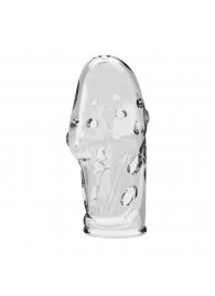 Прозрачная насадка на пенис Booker - 8 см. - Baile - в Ярославле купить с доставкой