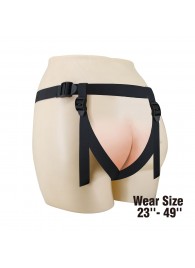Черные трусики харнесс с платформой Caludio I - Baile - купить с доставкой в Ярославле