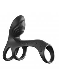 Черная насадка на пенис Ultimate Couples Cage Pro - Pipedream - в Ярославле купить с доставкой