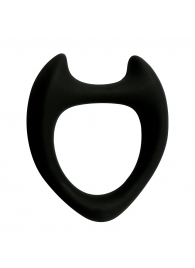 Черное эрекционное кольцо с рожками Wooomy Toro M - Adrien Lastic - в Ярославле купить с доставкой