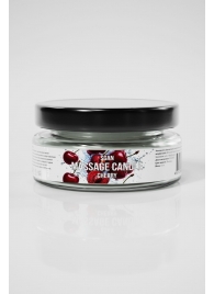 Массажная свеча «Спелая вишня» - 50 мл. - SGAN - купить с доставкой в Ярославле