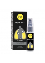 Пролонгатор-сыворотка pjur Superhero Delay Serum - 20 мл. - Pjur - купить с доставкой в Ярославле