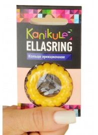 Цветное рельефное эрекционное кольцо Ellasring - Sitabella - в Ярославле купить с доставкой