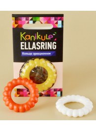 Цветное рельефное эрекционное кольцо Ellasring - Sitabella - в Ярославле купить с доставкой