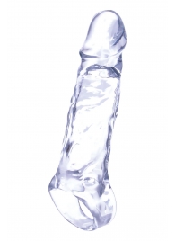 Прозрачная насадка-удлинитель Length Enhancer с подхватом - 16 см. - NMC - в Ярославле купить с доставкой