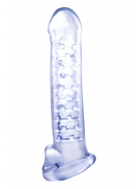 Прозрачная насадка-удлинитель Stretchy Touch - 18 см. - NMC - в Ярославле купить с доставкой