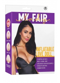 Телесная надувная секс-кукла с 3 любовными отверстиями - NMC - в Ярославле купить с доставкой