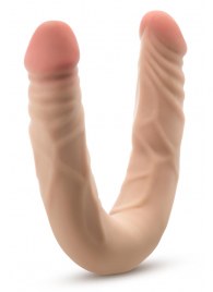 Телесный двусторонний фаллоимитатор 14 Inch Double Dong - 35,6 см. - Blush Novelties