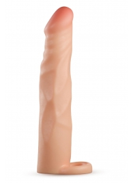 Телесная насадка-удлинитель Fortitude с подхватом - 17,7 см. - Blush Novelties - в Ярославле купить с доставкой