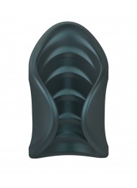 Серый сквозной мастурбатор с вибрацией Manwan Starter - Manwan - в Ярославле купить с доставкой