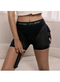 Трусики-шорты для фиксации насадок Strap-on-me Harness Lingerie Halo - size XS - Strap-on-me - купить с доставкой в Ярославле