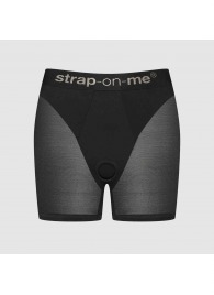 Трусики-шорты для фиксации насадок Strap-on-me Harness Lingerie Halo - size XS - Strap-on-me - купить с доставкой в Ярославле