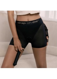 Трусики-шорты для фиксации насадок Strap-on-me Harness Lingerie Halo - size M - Strap-on-me - купить с доставкой в Ярославле