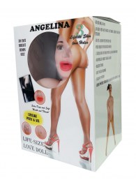 Надувная секс-кукла Angelina 3D - Boys of Toys - в Ярославле купить с доставкой