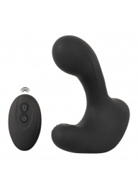 Черная анальная вибропробка с функцией расширения RC Butt Plug with 3 functions - Orion - в Ярославле купить с доставкой