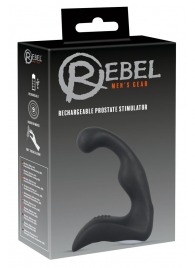 Черный перезаряжаемый стимулятор простаты с вибрацией - 14,6 см. - Orion - в Ярославле купить с доставкой