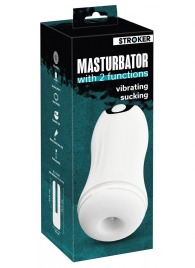 Белый мастурбатор Masturbator with 2 functions - Orion - в Ярославле купить с доставкой