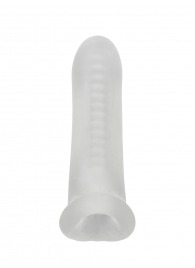 Белый фаллоудлинитель Striker - 13,5 см. - Lola Games - в Ярославле купить с доставкой