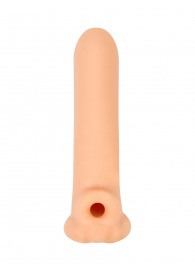 Телесный фаллоудлинитель Titan - 16,5 см. - Lola Games - в Ярославле купить с доставкой