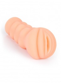 Телесный мастурбатор-вагина с эрекционными кольцами в комплекте - Sexy Girl - в Ярославле купить с доставкой