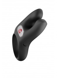 Черное эрекционное виброкольцо Nos - Fun Factory - в Ярославле купить с доставкой