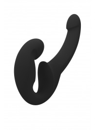 Черный безремневой страпон Share Lite - Fun Factory - купить с доставкой в Ярославле