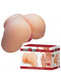 Телесный мастурбатор с 2 любовными отверстиями Olivia - Baile - в Ярославле купить с доставкой