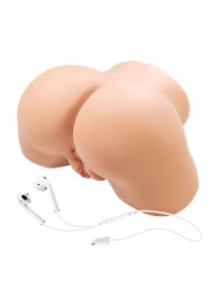 Телесный мастурбатор Olivia с 2 любовными отверстиями - Baile - в Ярославле купить с доставкой