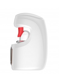 Белый мастурбатор с язычком и возвратно-поступательными движениями - Secwell - в Ярославле купить с доставкой