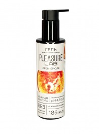 Съедобный лубрикант на водной основе Pleasure Lab с ароматом крем-брюле - 185 мл. - Pleasure Lab - купить с доставкой в Ярославле