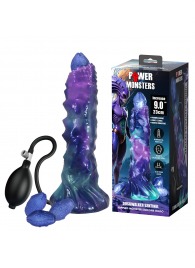 Фиолетовый яйцеродящий фаллоимитатор Duskwalker Sentinal на присоске - 22,4 см. - Baile - купить с доставкой в Ярославле