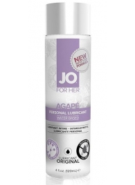 Женский лубрикант на водной основе JO AGAPE LUBRICANT ORIGINAL - 120 мл. - System JO - купить с доставкой в Ярославле