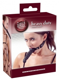 Кляп с наружным фаллоимитатором Knebel mit Dildo - Orion - купить с доставкой в Ярославле