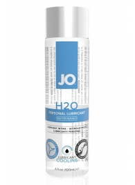 Охлаждающий лубрикант на водной основе JO Personal Lubricant H2O COOLING - 120 мл. - System JO - купить с доставкой в Ярославле
