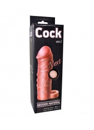 Фаллоудлинитель с кольцом COCK size L - 16,5 см. - LOVETOY (А-Полимер) - в Ярославле купить с доставкой