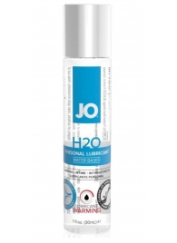 Возбуждающий лубрикант на водной основе JO Personal Lubricant H2O Warming - 30 мл. - System JO - купить с доставкой в Ярославле