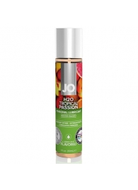 Смазка с ароматом тропических фруктов JO Flavored Tropical Passion - 30 мл. - System JO - купить с доставкой в Ярославле