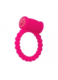 Розовое виброкольцо на пенис A-toys из силикона - A-toys - в Ярославле купить с доставкой