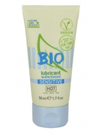 Органический лубрикант для чувствительной кожи Bio Sensitive - 50 мл. - HOT - купить с доставкой в Ярославле