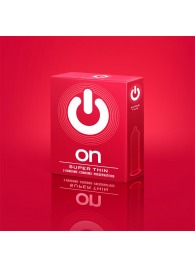 Супертонкие презервативы ON) Super Thin - 3 шт. - ON) - купить с доставкой в Ярославле