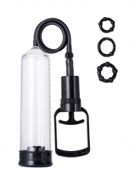 Вакуумная помпа A-toys с уплотнителем и эрекционными кольцами - A-toys - в Ярославле купить с доставкой