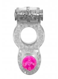 Прозрачное эрекционное кольцо Rings Ringer - Lola Games - в Ярославле купить с доставкой