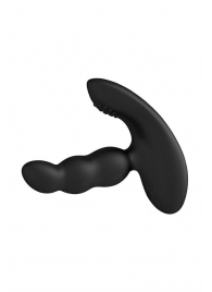 Черный силиконовый стимулятор простаты Levett Nitoc с пультом ДУ - Levett - в Ярославле купить с доставкой